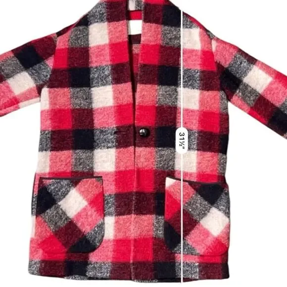 Aritzia Wilfred Free Off Duty Sweater Plaid Pattern - Picture 5 of 9